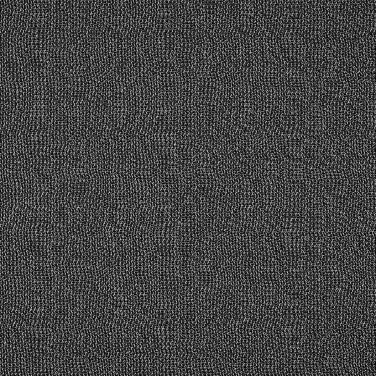 Charcoal wool twill weave