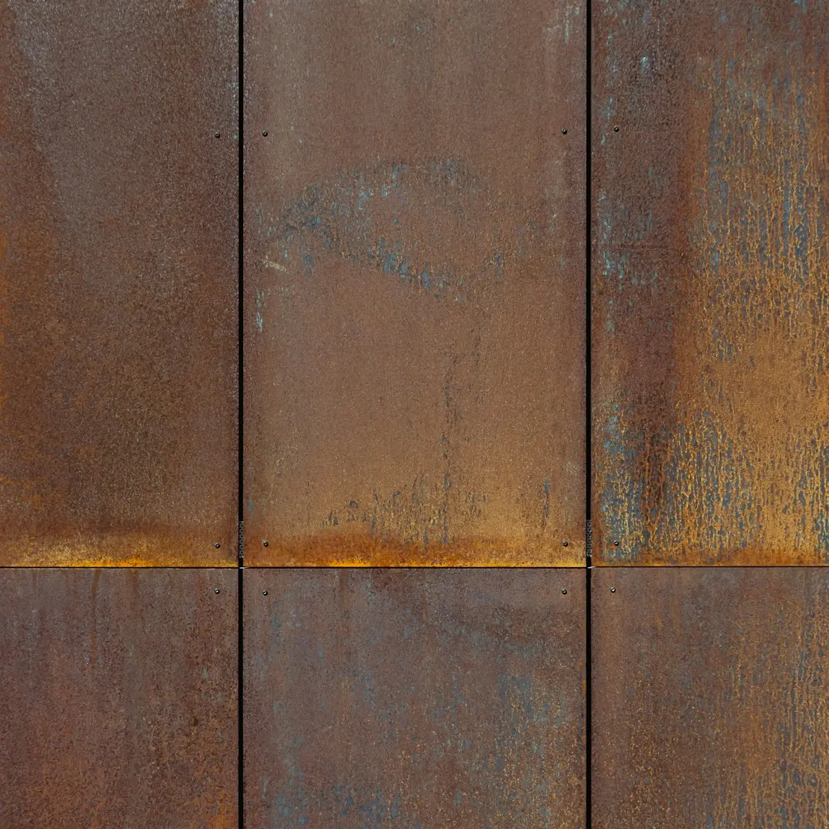 Corten weathering steel panels