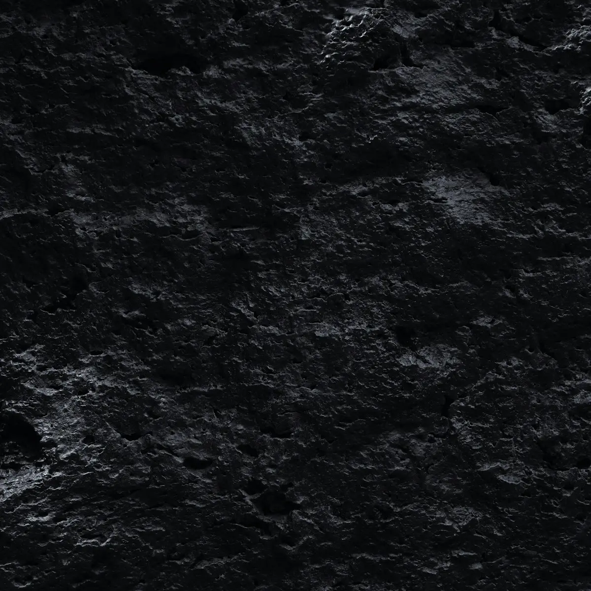Split-face volcanic basalt