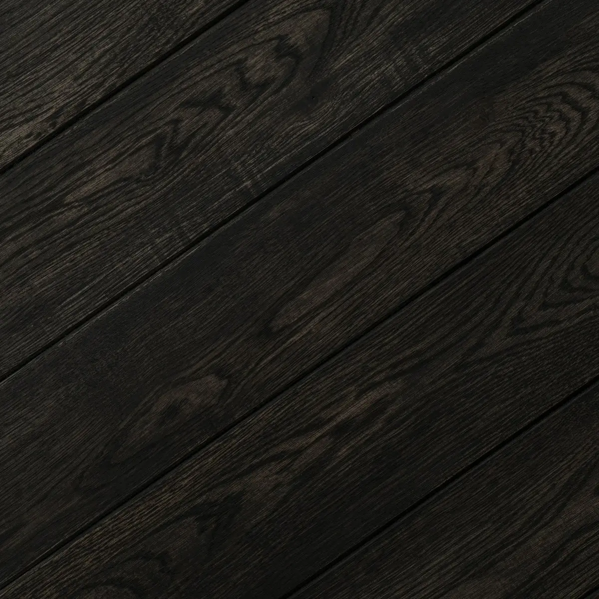 Wide smoked oak boards
