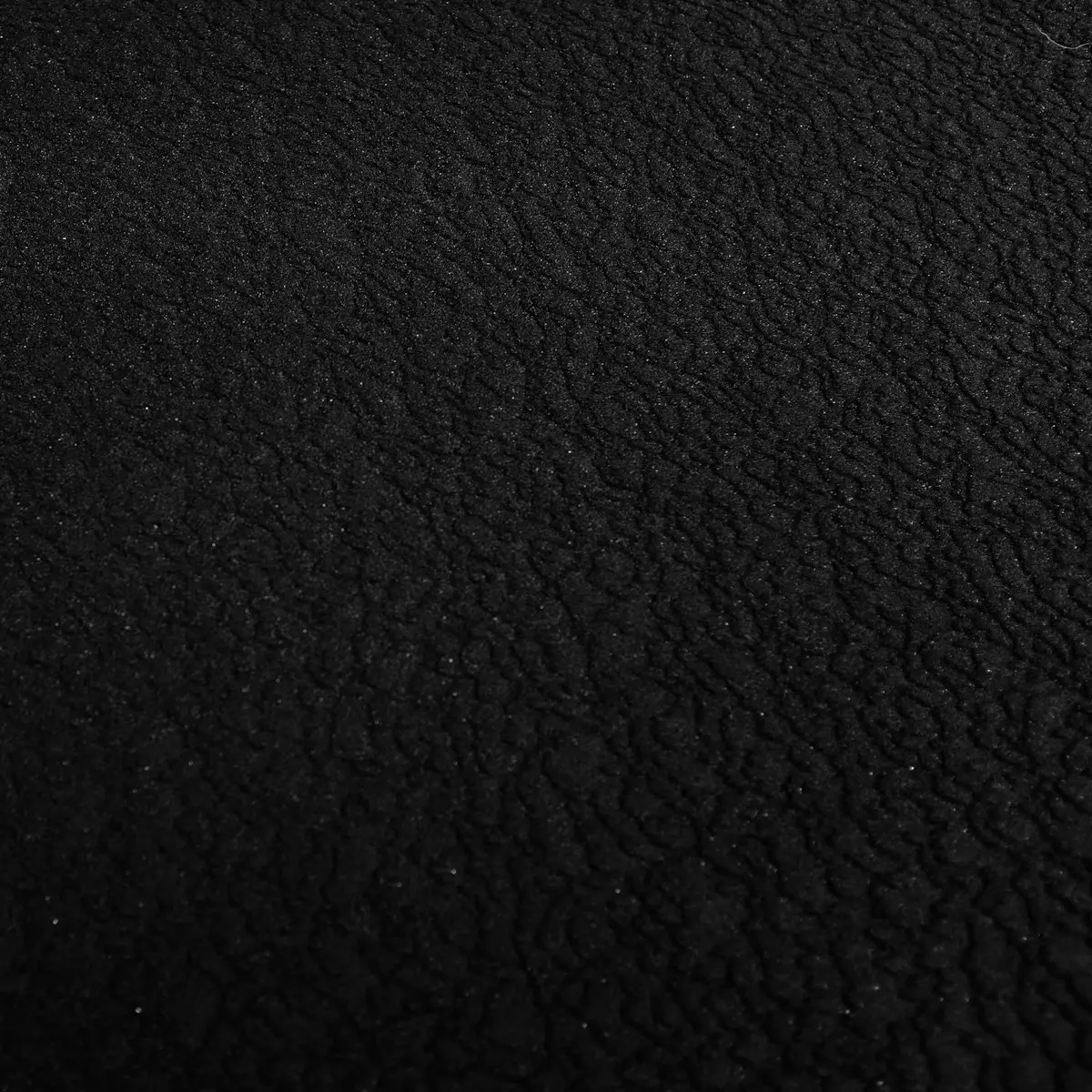 Fine black stippled coating texture